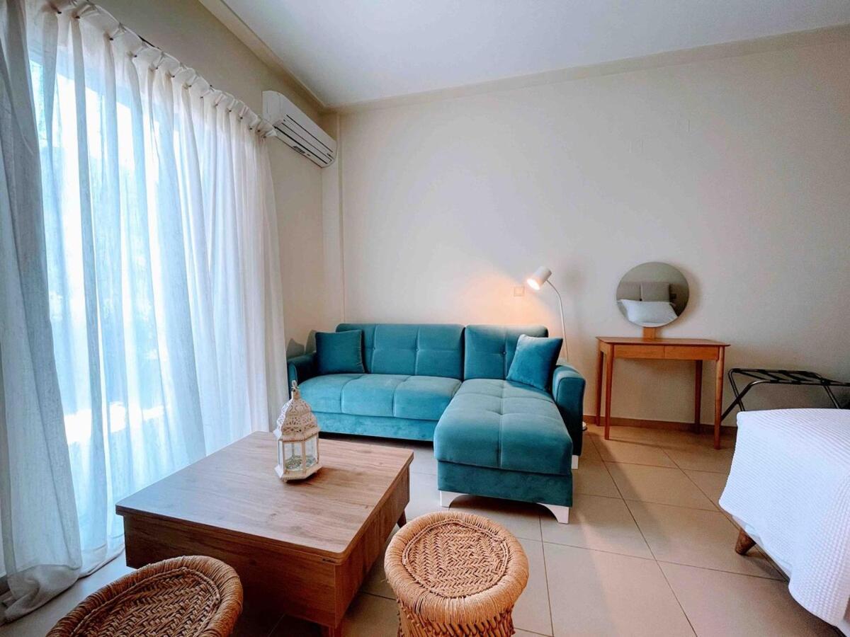 Annamaria Sea Side View Studio- 25M From The Beac Plakias Dış mekan fotoğraf